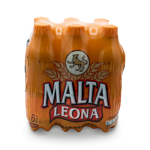 MALTA LEONA PET 6U 400ML